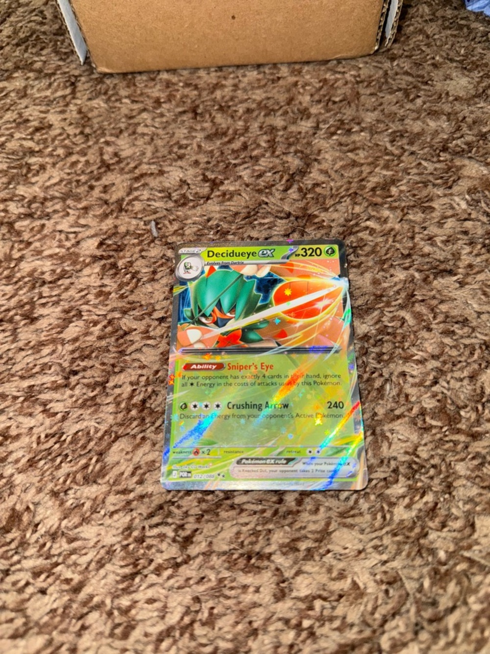 Decidueye ex 012/088 - 2026 Pokemon Perfect Order Double Rare
